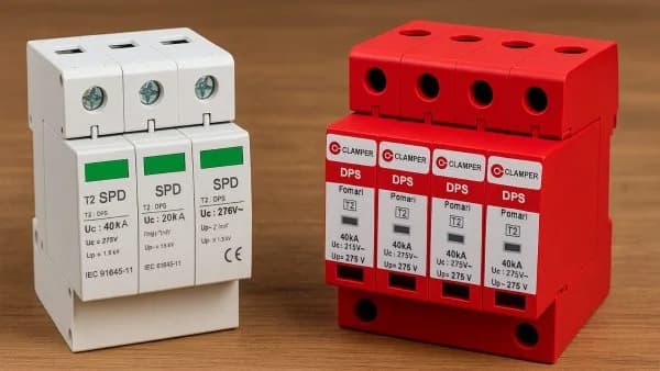 Descarregadores de sobretensões para proteção de instalações eléctricas